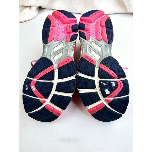 Asics Size 10 Womens GT-1000 Pink Breast Cancer Embroidered Logo Duomax Sneakers - Picture 11 of 16